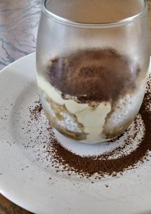 Una foto de Pionono para hacer tiramisù en vaso
