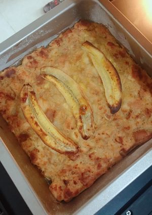 Hình của món Bánh chuối từ bánh mì cũ.