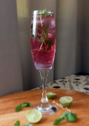 عکسی از دستور رد موهیتو🌸موهیتو قرمز