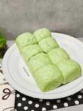Roti Kukus Pandan Cokelat