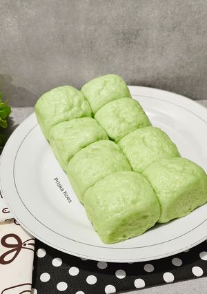 Foto resep Roti Kukus Pandan Cokelat