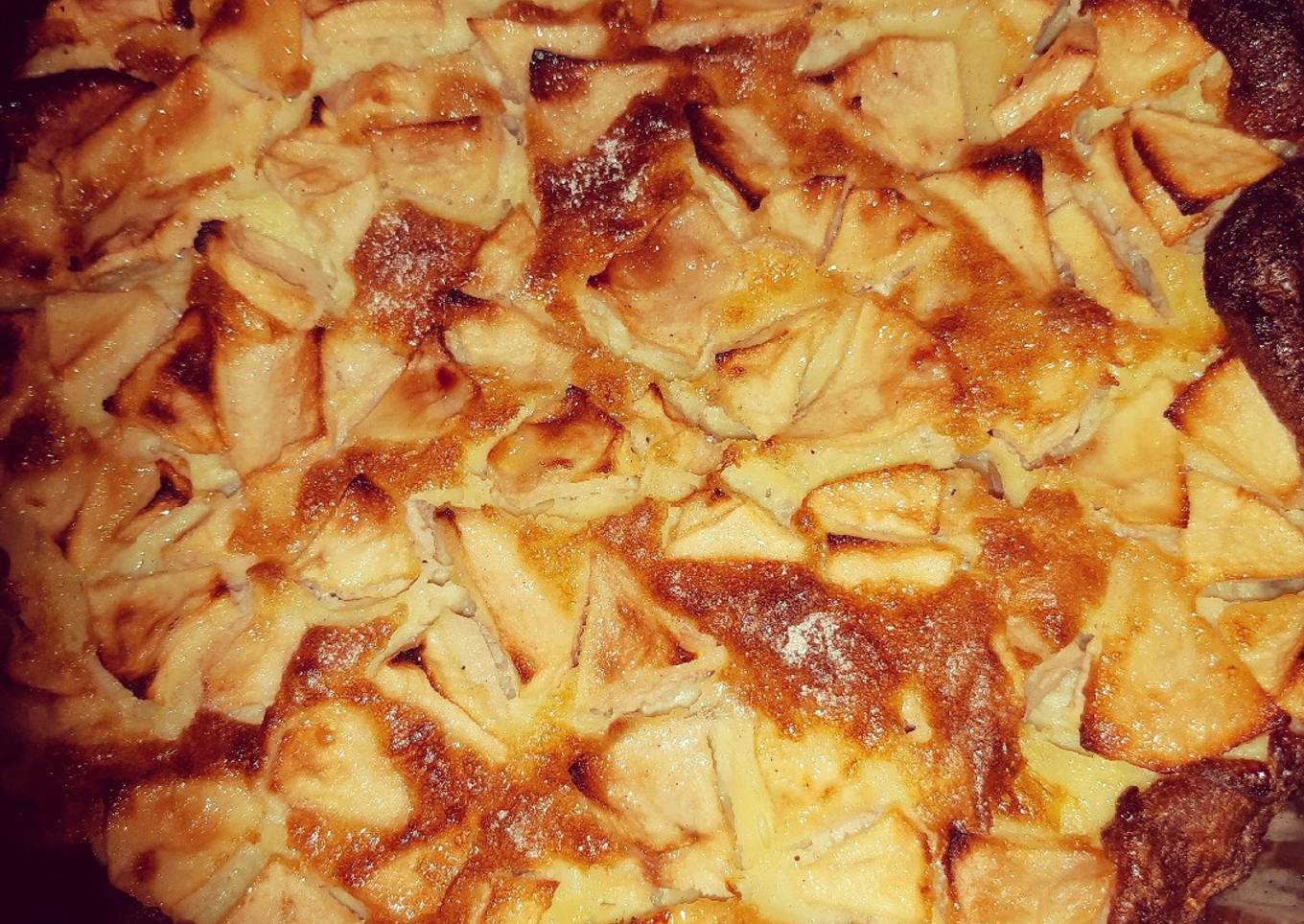 Flognarde aux pommes