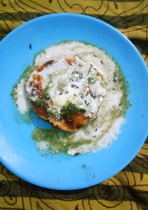 A picture of Aloo ki tikki.