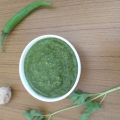 A picture of Green Chutney/ Coriander Mint Chutney.