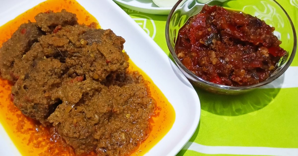 Rendang Daging Simple Alaa Mama Anna