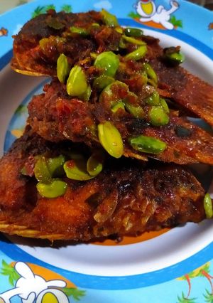 Foto resep Nila bumbu rujak pete