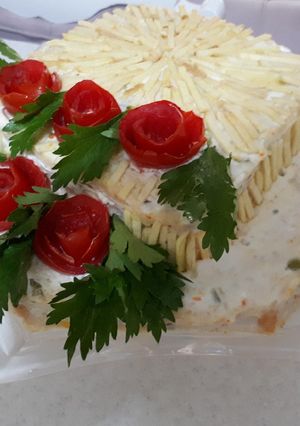 عکسی از دستور کیک الویه