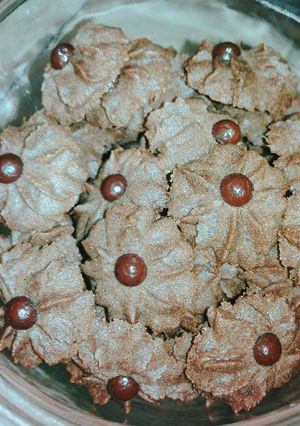 Foto resep Semprit Coklat Putih Telur