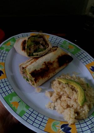 Una foto de Wraps de carne