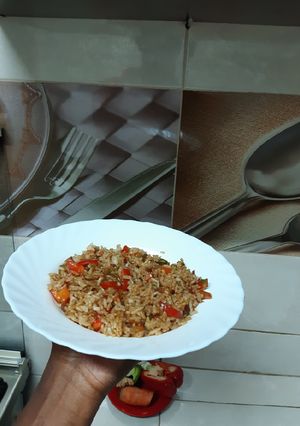 A picture of Vegetable Fried Rice.