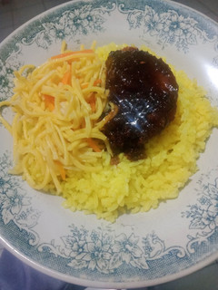 Foto resep Nasi kuning rice cooker sederhana 😉
