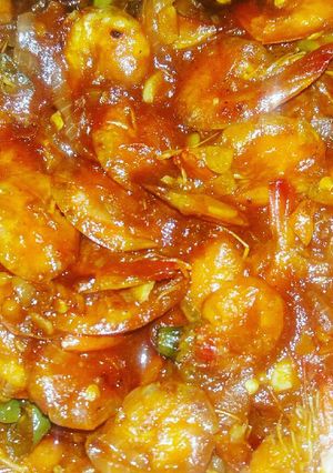 Foto resep Udang Asam Manis Pedas