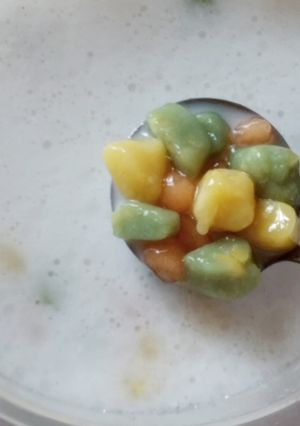 Hình của món Chè khoai dẻo.