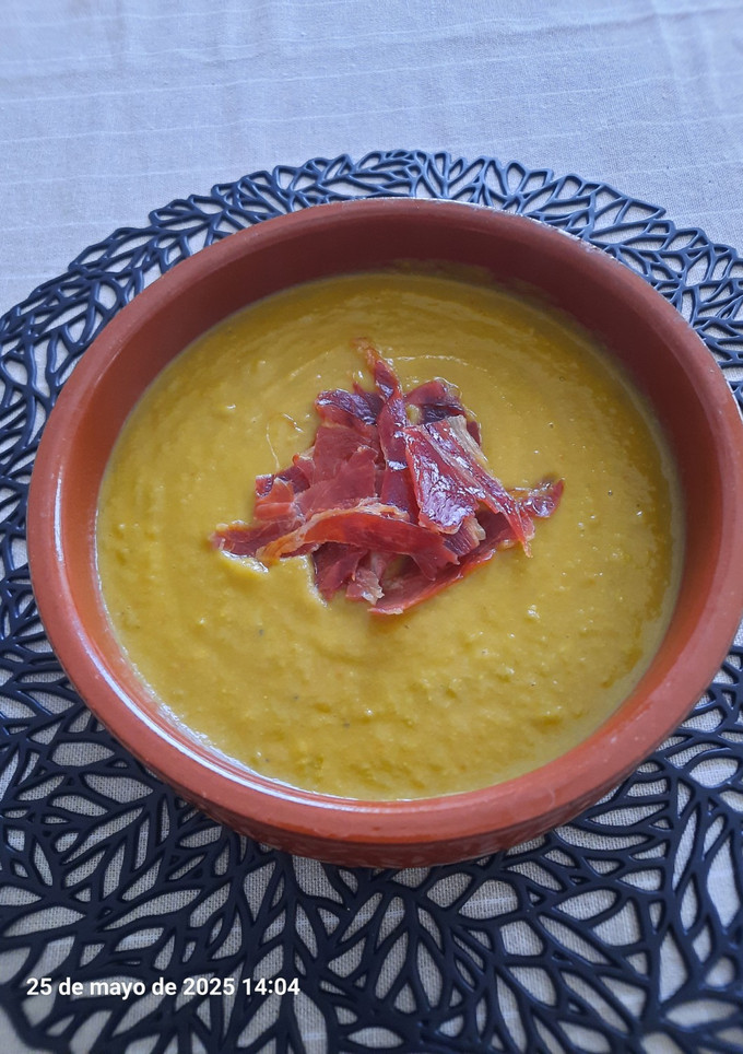 Una foto de Crema de verduras