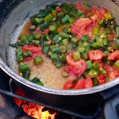 A picture of Tandoori Bhindi.