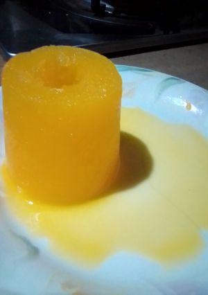 A picture of Orange Tang icelolly yummy yummy.
