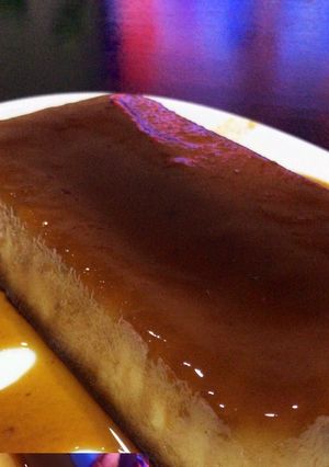 Una foto de Budín de pan en licuadora