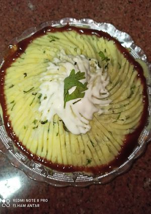صورة لوصفة بطاطس بيوريه 🥔🥔😋😋