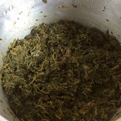 A picture of Saga.. traditional vegetables.
