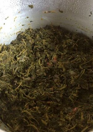 A picture of Saga.. traditional vegetables.