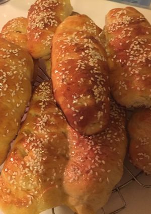 Hình của món Bánh mì xúc xích.