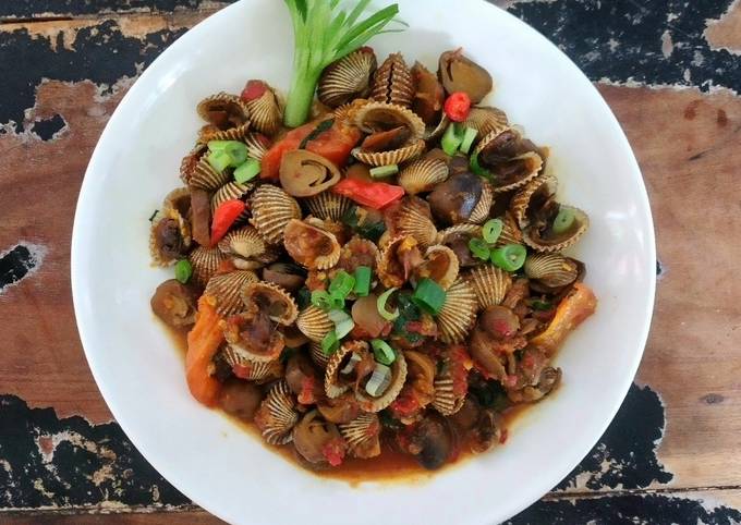 Cara bikin Kerang Dara saus Padang Cara bikin Kerang Dara saus Padang