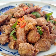 A picture of Five Spices Salt and Pepper Pork.