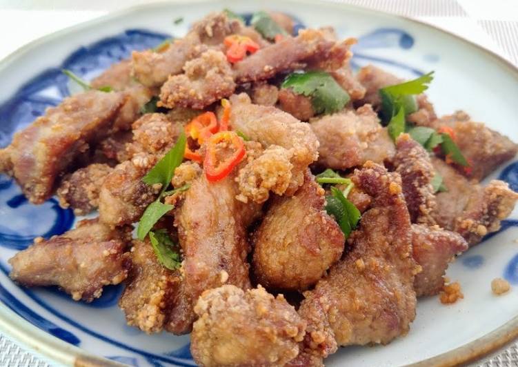 How to Make Speedy Five Spices Salt and Pepper Pork