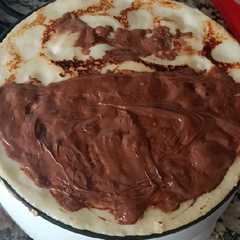 Una foto de Crepe de Nutella fácil