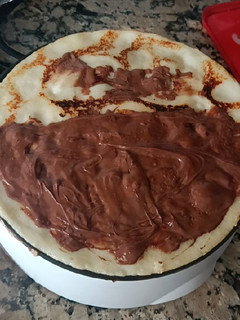 Una foto de Crepe de Nutella fácil