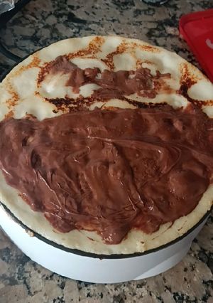 Una foto de Crepe de Nutella fácil