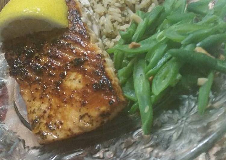 Easiest Way to Make Super Quick Homemade Garlic and Basil Salmon