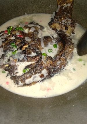 Foto resep Ikan Asap Santan