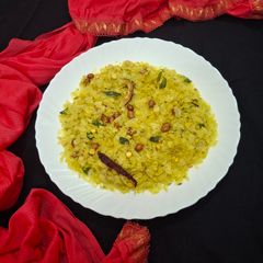 A picture of Poha mixture.
