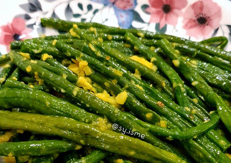 Plecing Kacang Panjang (Jukut Bejek)