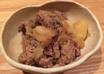 How to Recipe Perfect Nikujaga beef  potato  simple way can make Gluten Free