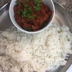 Rajma (Kidney beans) and Rice A picture of Rajma (Kidney beans) and Rice.