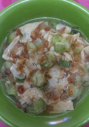 Foto resep Sop kembang tahu