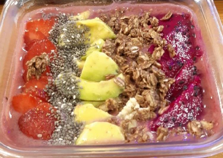 Resep Smoothies bowl for breakfast, Lezat Sekali