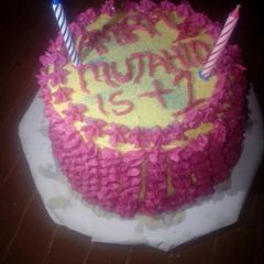 A picture of Birthday cake#team6cake.