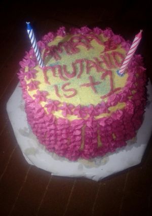 A picture of Birthday cake#team6cake.