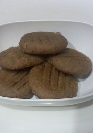 A picture of Diet biscuits with brown sugar 🍪🍪.