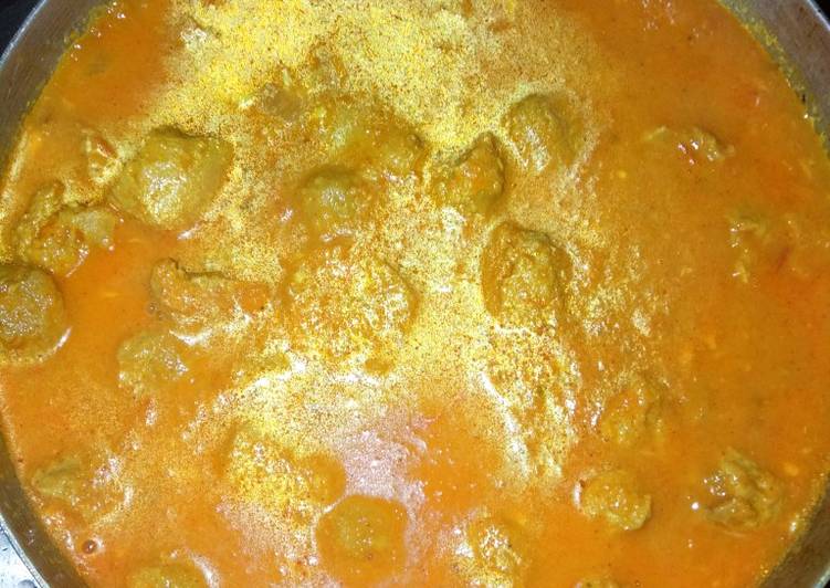 Soyabean curry