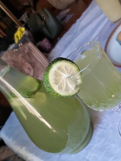 A picture of Cucumber lemonade 🥒.
