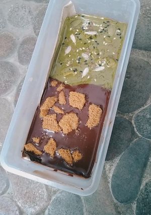 Foto resep 280. Protein bar choco matcha