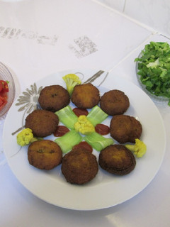 عکسی از دستور فلافل