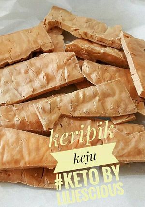 Foto resep Keripik keju #keto