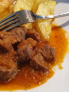 Una foto de Carne al toro