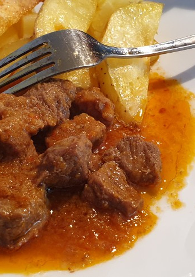 Una foto de Carne al toro