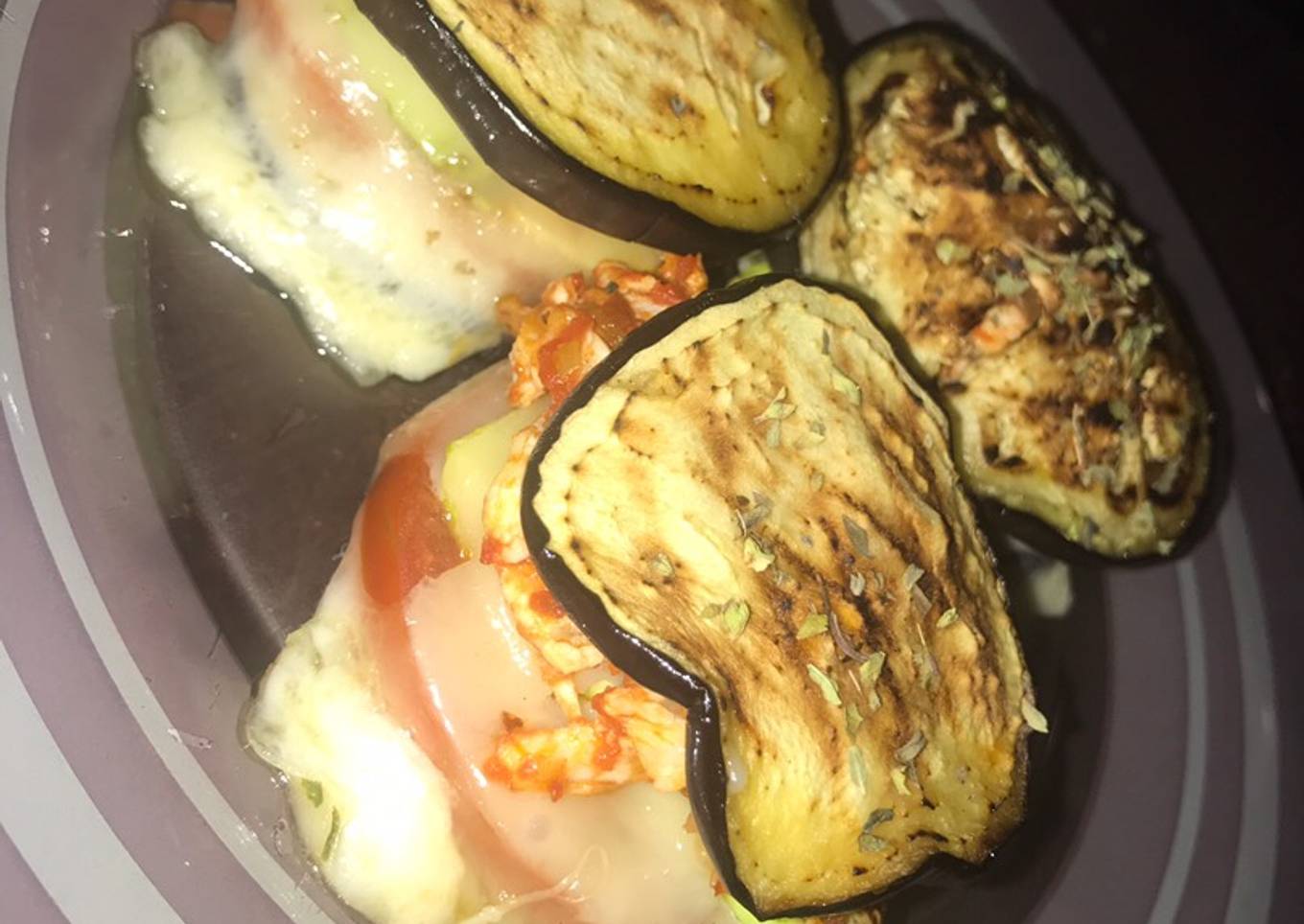 Montadito de berenjena 🍆